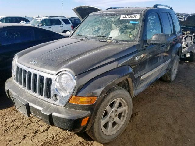 1J4GL58K35W507501 - 2005 JEEP LIBERTY LI BROWN photo 2