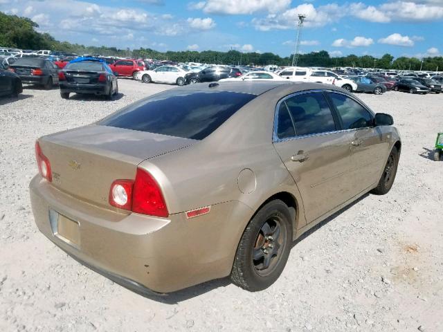 1G1ZG57B68F255678 - 2008 CHEVROLET MALIBU LS TAN photo 4