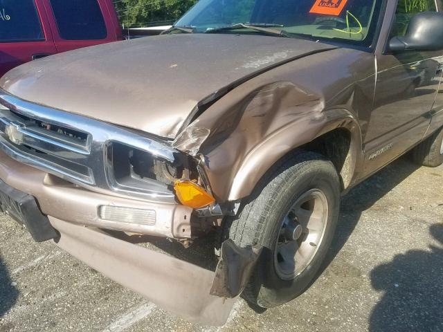 1GNCS13W3T2250569 - 1996 CHEVROLET BLAZER GOLD photo 9