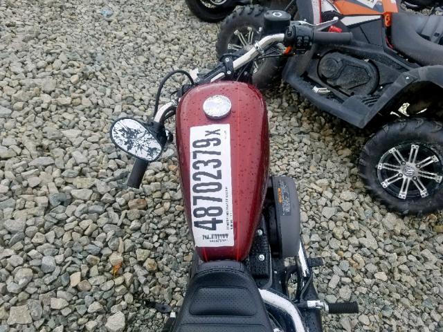 1HD1LM314HC441078 - 2017 HARLEY-DAVIDSON XL1200 CX RED photo 5