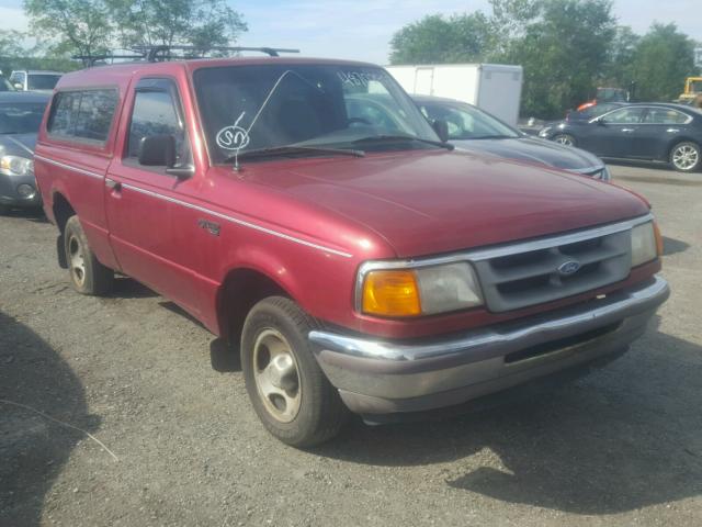 1FTCR10A6VTA74952 - 1997 FORD RANGER RED photo 1