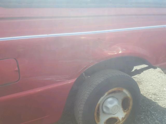 1FTCR10A6VTA74952 - 1997 FORD RANGER RED photo 9