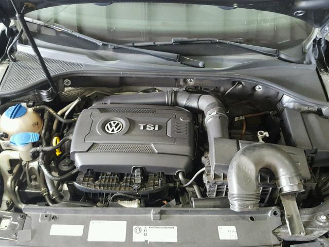 1VWBS7A33EC044615 - 2014 VOLKSWAGEN PASSAT SE GRAY photo 7