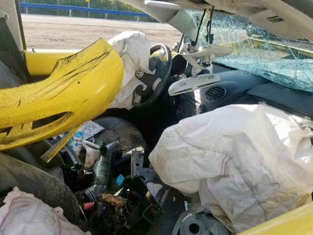 3VWRW31CX9M505888 - 2009 VOLKSWAGEN NEW BEETLE ყვითელი ფოტო 5