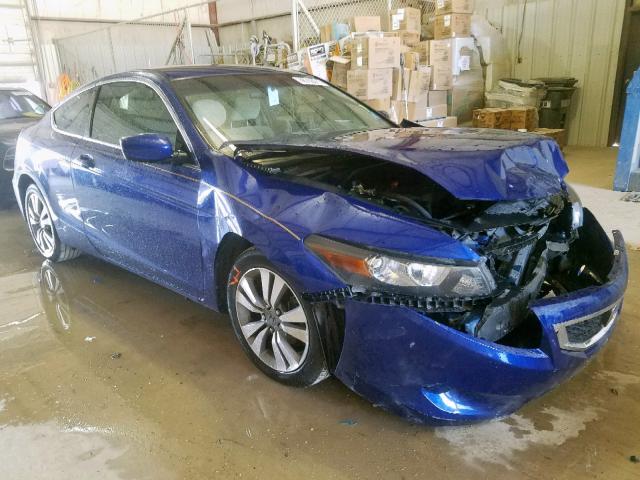 1HGCS12318A026909 - 2008 HONDA ACCORD LX- BLUE photo 1