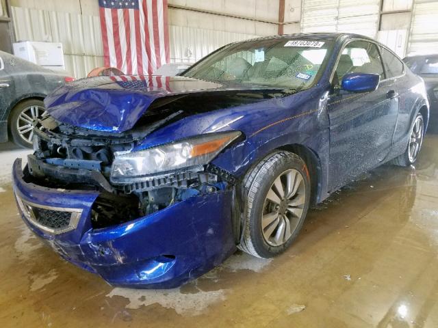 1HGCS12318A026909 - 2008 HONDA ACCORD LX- BLUE photo 2