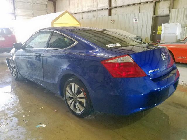 1HGCS12318A026909 - 2008 HONDA ACCORD LX- BLUE photo 3