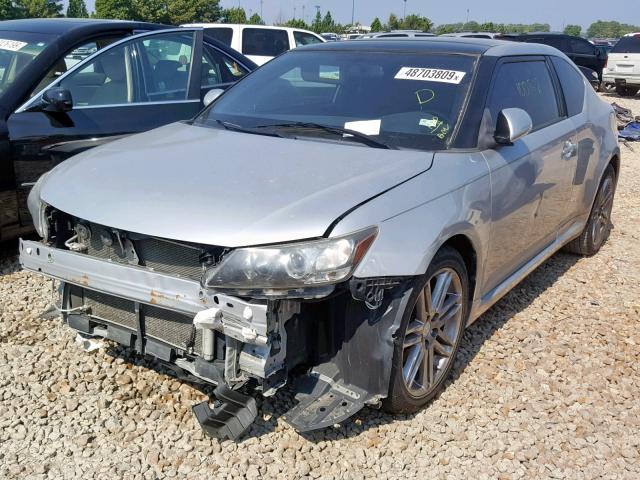 JTKJF5C75B3002443 - 2011 TOYOTA SCION TC ვერცხლისფერი ფოტო 2