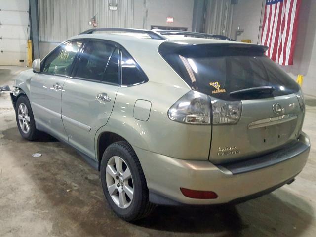 2T2HK31U58C078013 - 2008 LEXUS RX 350 GOLD photo 3