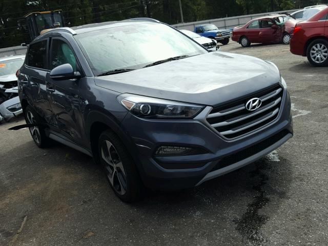 KM8J33AL0JU760117 - 2018 HYUNDAI TUCSON LIM GRAY photo 1