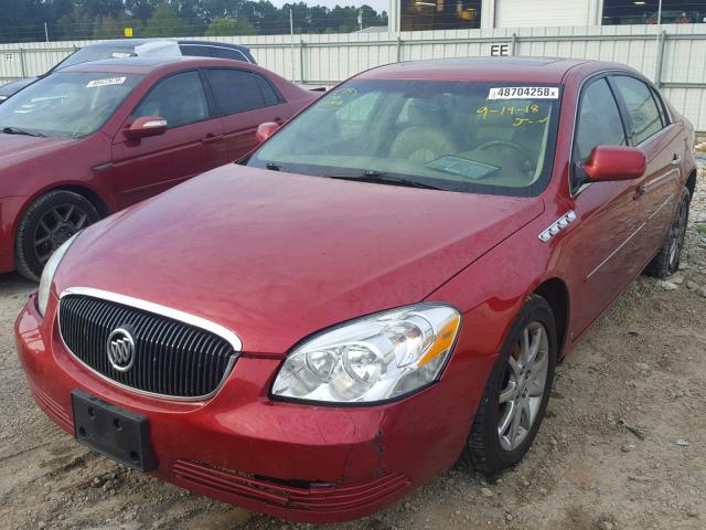 1G4HR57Y56U201486 - 2006 BUICK LUCERNE CX RED photo 2