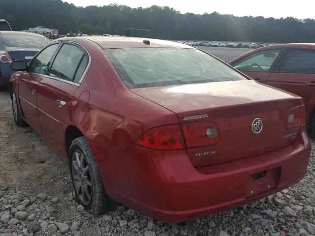 1G4HR57Y56U201486 - 2006 BUICK LUCERNE CX RED photo 3