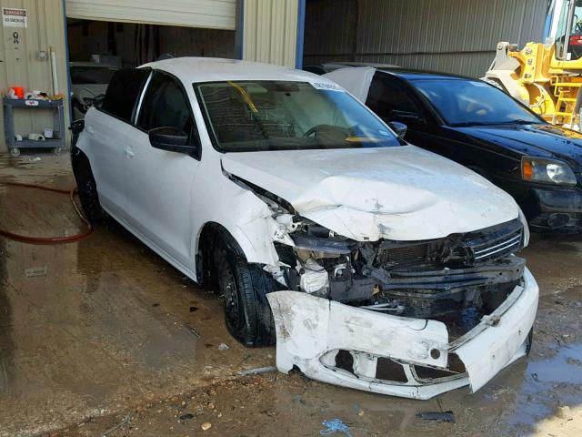3VW2K7AJ3EM323611 - 2014 VOLKSWAGEN JETTA BASE 白色 照片 1