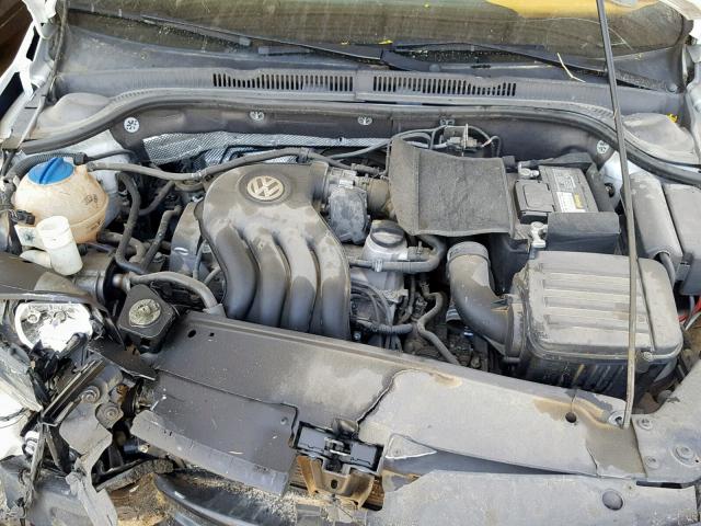 3VW2K7AJ3EM323611 - 2014 VOLKSWAGEN JETTA BASE 白色 照片 7