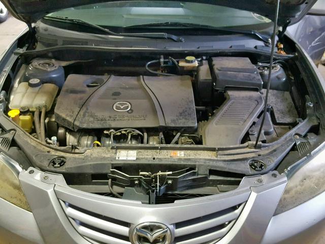 JM1BK323551257720 - 2005 MAZDA 3 S GRAY photo 7