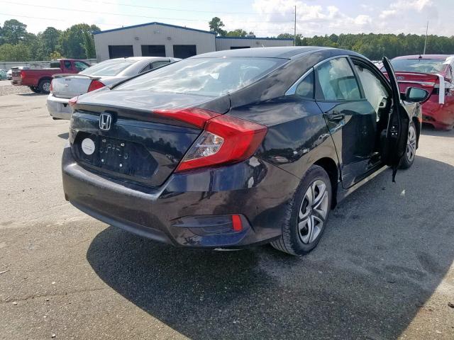 19XFC2F52GE213677 - 2016 HONDA CIVIC LX BLACK photo 4