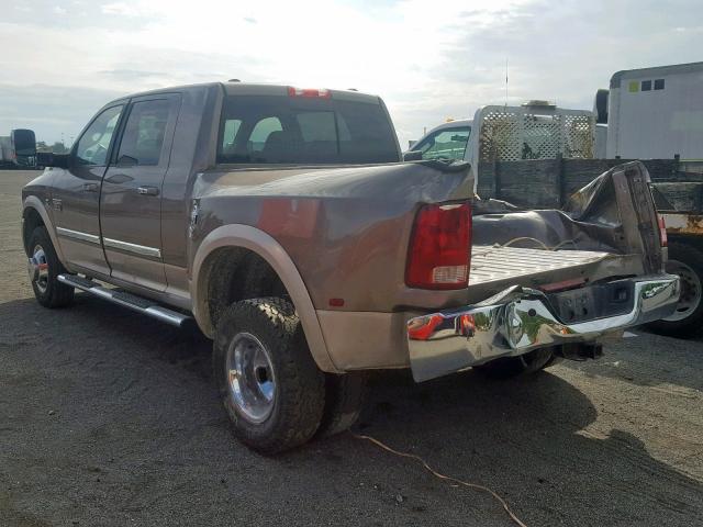 3D73Y4HL7AG142828 - 2010 DODGE RAM 3500 GOLD photo 3