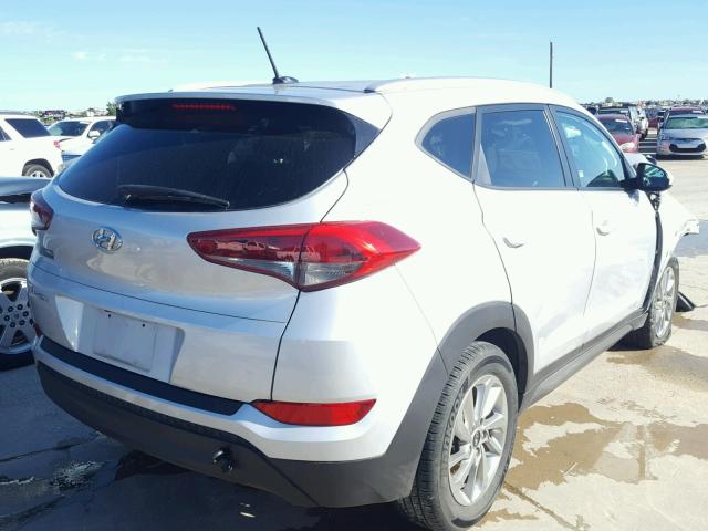 KM8J33A40GU221045 - 2016 HYUNDAI TUCSON LIM SILVER photo 4