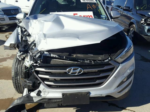 KM8J33A40GU221045 - 2016 HYUNDAI TUCSON LIM SILVER photo 7