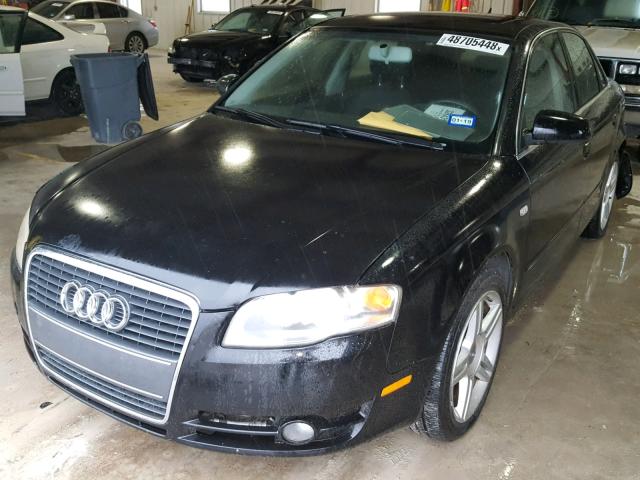 WAUDF78E57A178657 - 2007 AUDI A4 2.0T QU BLACK photo 2