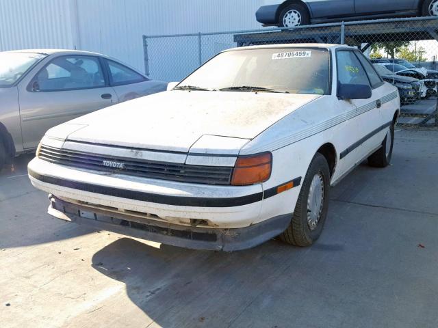 JT2ST66C5K7351302 - 1989 TOYOTA CELICA ST WHITE photo 2