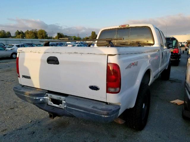 1FTSW31SXXEA71535 - 1999 FORD F350 SRW S WHITE photo 4