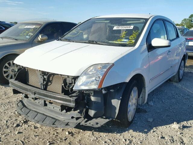 3N1AB6AP5BL726183 - 2011 NISSAN SENTRA 2.0 WHITE photo 2