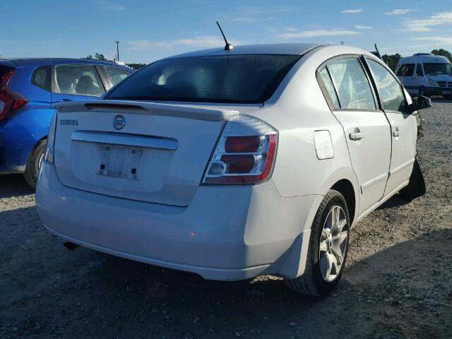 3N1AB6AP5BL726183 - 2011 NISSAN SENTRA 2.0 WHITE photo 4