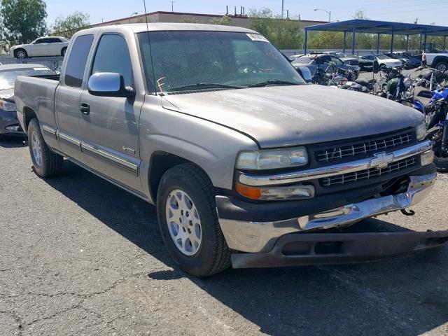 2GCEC19V111126990 - 2001 CHEVROLET SILVERADO GRAY photo 1