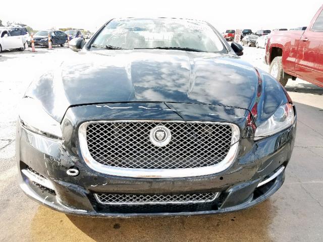 SAJWA2GB3CLV30770 - 2012 JAGUAR XJL BLACK photo 9