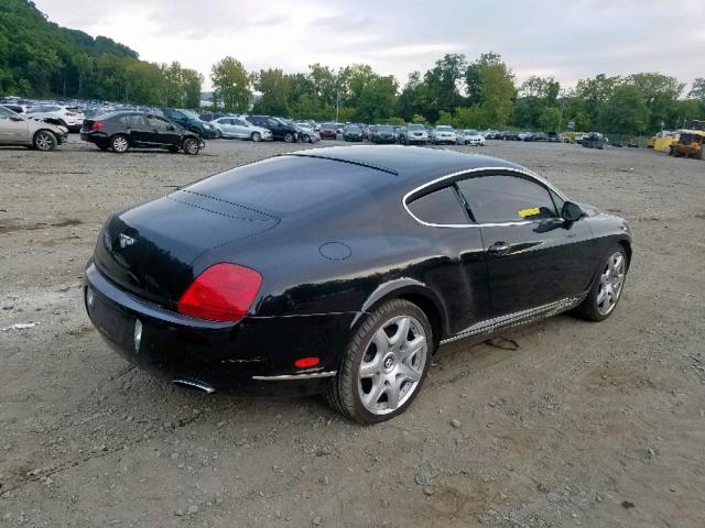 SCBCR63W95C026305 - 2005 BENTLEY CONTINENTA BLACK photo 4