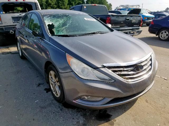 5NPEB4AC5DH511227 - 2013 HYUNDAI SONATA GLS GRAY photo 1