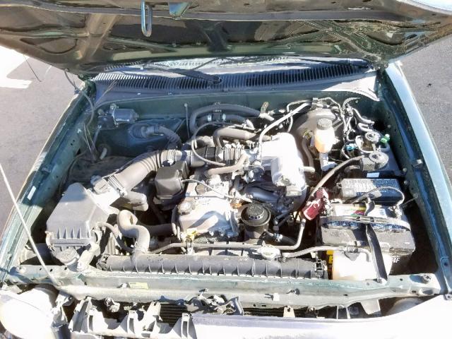 5TENL42N71Z848746 - 2001 TOYOTA TACOMA GREEN photo 7