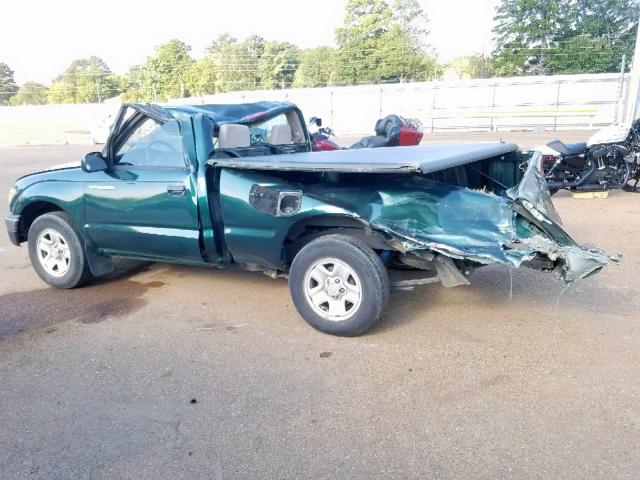 5TENL42N71Z848746 - 2001 TOYOTA TACOMA GREEN photo 9