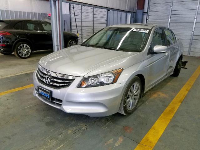 1HGCP2F87BA063340 - 2011 HONDA ACCORD EXL SILVER photo 2