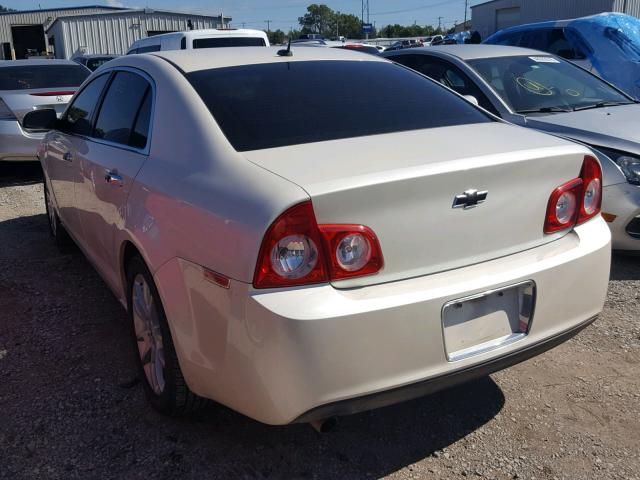 1G1ZE5EU6BF376602 - 2011 CHEVROLET MALIBU LTZ 白色 照片 3
