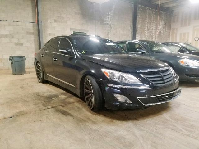 KMHGC4DH9CU183663 - 2012 HYUNDAI GENESIS 5. BLACK photo 1