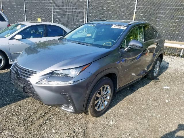 JTJBARBZ6K2185570 - 2019 LEXUS NX 300 GRAY photo 2