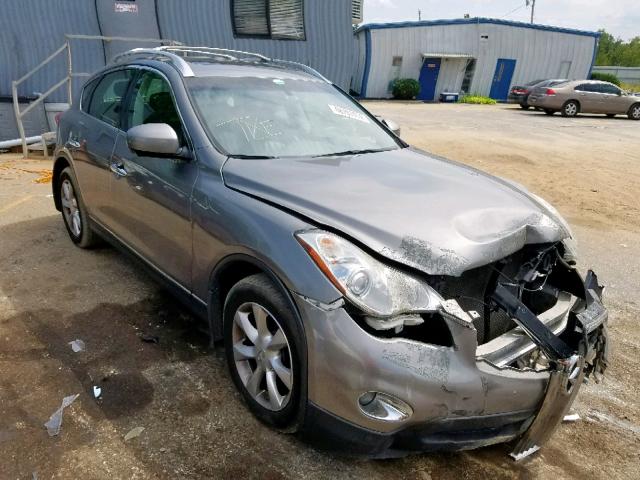JN1AJ0HR1AM757863 - 2010 INFINITI EX35 BASE SILVER photo 1