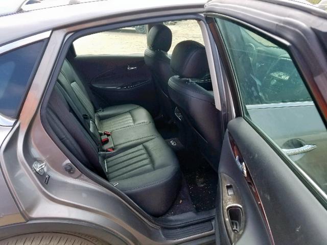 JN1AJ0HR1AM757863 - 2010 INFINITI EX35 BASE SILVER photo 6