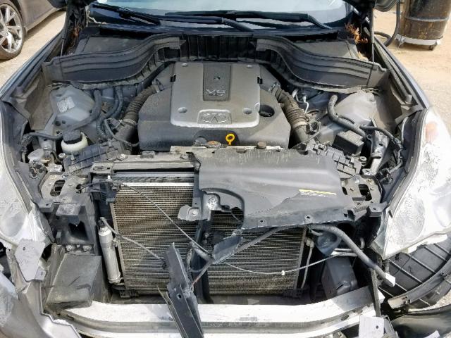 JN1AJ0HR1AM757863 - 2010 INFINITI EX35 BASE SILVER photo 7