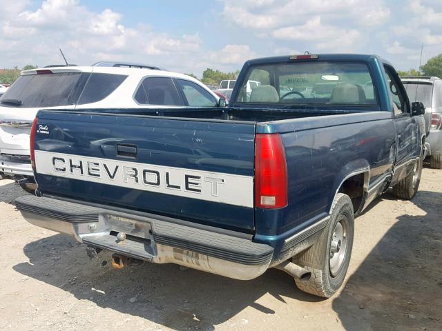 1GCFC24R7VZ189464 - 1997 CHEVROLET GMT-400 C2 GREEN photo 4