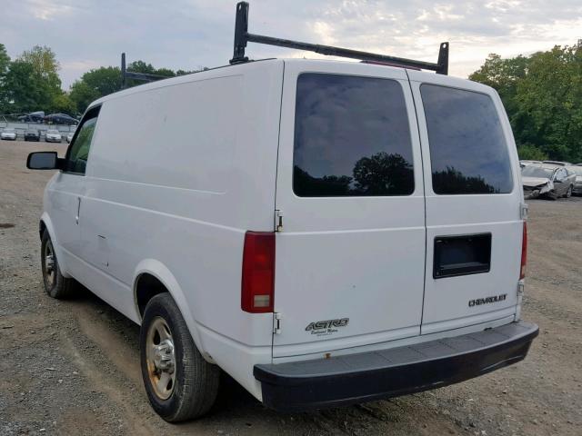 1GCDM19XX3B103222 - 2003 CHEVROLET ASTRO WHITE photo 3