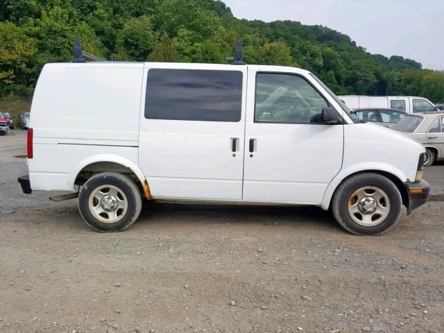 1GCDM19XX3B103222 - 2003 CHEVROLET ASTRO WHITE photo 9