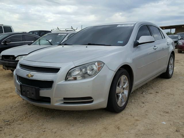 1G1ZD5EU5CF110489 - 2012 CHEVROLET MALIBU 2LT SILVER photo 2