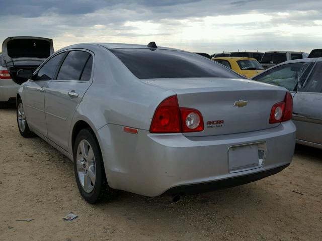 1G1ZD5EU5CF110489 - 2012 CHEVROLET MALIBU 2LT SILVER photo 3