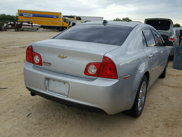 1G1ZD5EU5CF110489 - 2012 CHEVROLET MALIBU 2LT SILVER photo 4