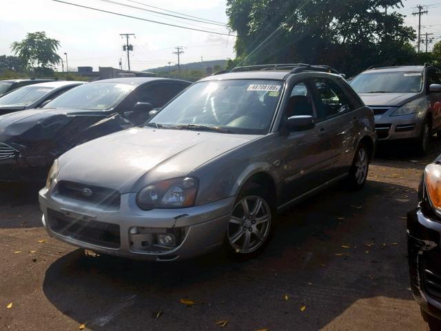 JF1GG68505H815083 - 2005 SUBARU IMPREZA OU SILVER photo 2