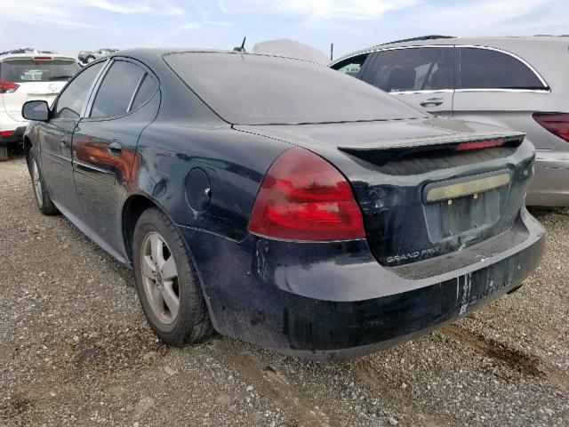 2G2WP552961165219 - 2006 PONTIAC GRAND PRIX BLACK photo 3