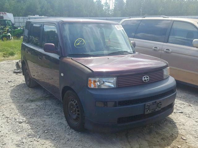 JTLKT334154002022 - 2005 TOYOTA SCION XB 栗色 照片 1